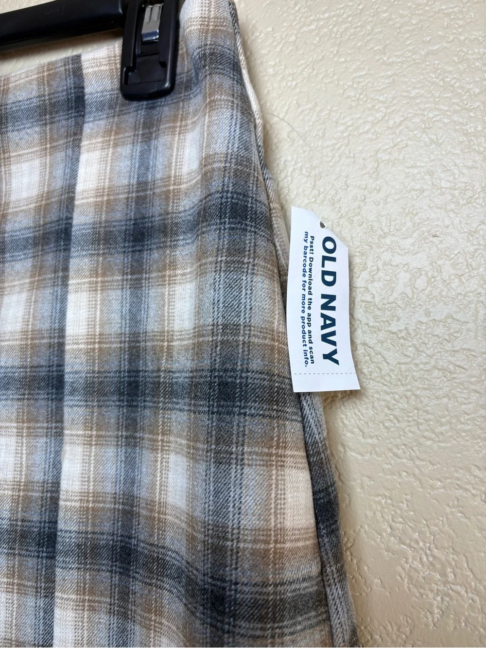 Old Navy classic plaid